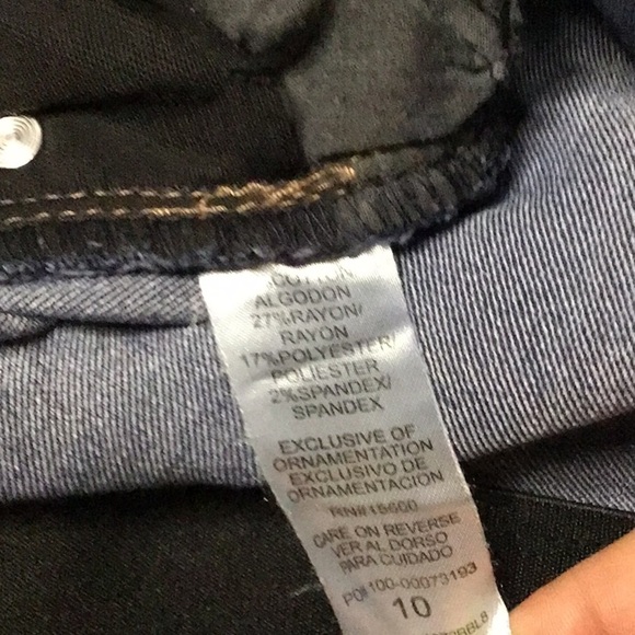 sac744 ♀️Democracy Skinny Size 10 Denim Jeans - Picture 4 of 5